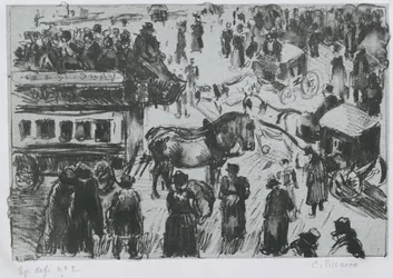 Place du Havre, à Paris, c. 1897