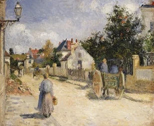 Route à Pontoise, 1879