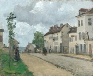 Rue à Pontoise (Rue de Gisors)