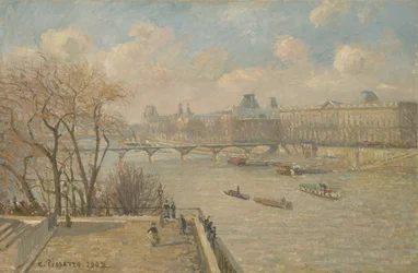 Le Louvre depuis le Pont Neuf, 1902