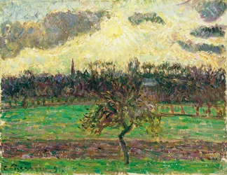 Les Prés à Éragny, Pommier, 1894