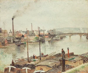 Le Port de Rouen, 1883