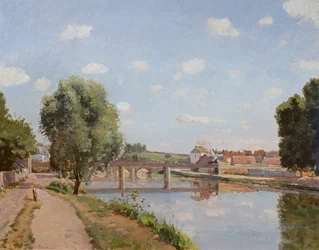 Le Pont Ferroviaire, Pontoise, 1873