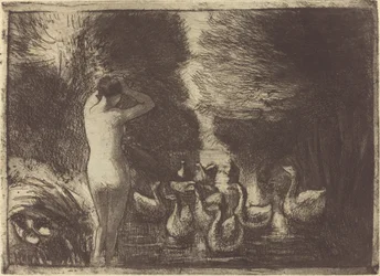 Baigneuse aux oies