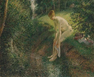 Baigneur dans les bois, 1895