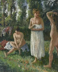 Baigneuses, vers 1895 (huile sur toile)