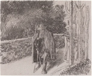 Mendiant à la béquille, 1897