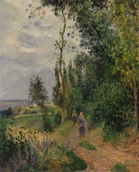 Côte des Grouettes, près de Pontoise, c.1878