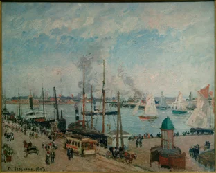 Port du Havre à marée haute