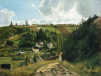 La colline de Jalais, Pontoise, 1867