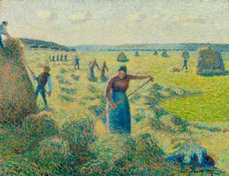 La fenaison, Eragny