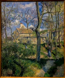 Chemin vers Les Pouilleux, Pontoise. 1881