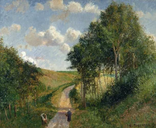 Paysage à Berneval, 1900