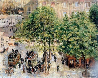 Place du Théâtre-Français, printemps, 1898