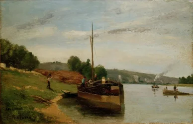 Péniches sur la Seine
