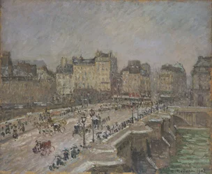 Pont Neuf, effet de neige, 2e série, 1902