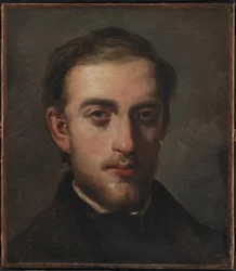 Portrait du peintre Fritz Melbye (1826-69)