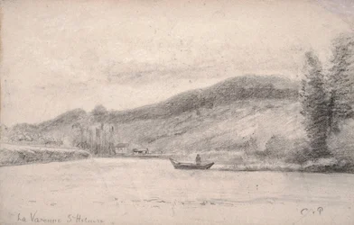 La rivière Marne à Varenne-Saint-Hilaire, 1863-65