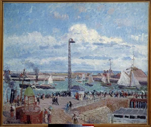 La crique des pilotes, avant le port du Havre