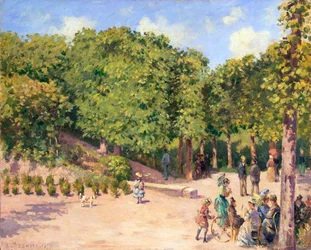 Parc de la ville à Pontoise
