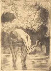 Les deux baigneuses