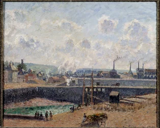 Vue de Dieppe, bassin Duquesne