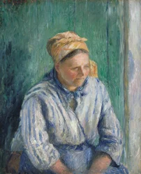 Blanchisseuse, Étude, 1880
