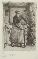 Femme à la porte, 1889