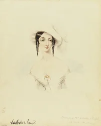 Portrait de la danseuse Lola Montez