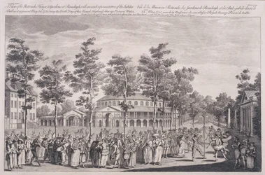 Vue de la Rotonde, Maison Ranelagh, lors d