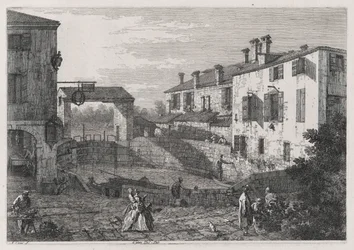 Le Porte Del Dolo, de la série Vedute