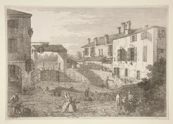 Le Porte del Dolo, de la série Vedute