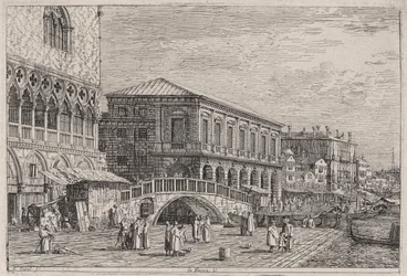 Le Prison. V. (La Prison, Venise), de la série Vedute (Vues)