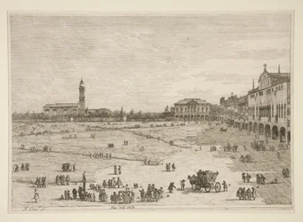 Prà della Valle, de la série Vedute (Vues)