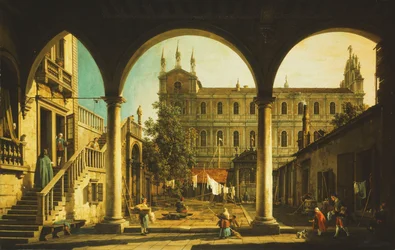 Un caprice de la Scuola di San Marco, Venise, du Palazzo Grifalconi-Loredan