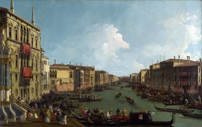 Une régate sur le Grand Canal