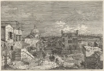 Vue imaginaire de Venise, 1741