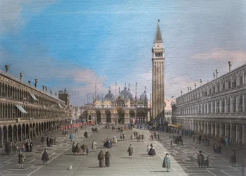 Place Saint-Marc avec la basilique, Venise