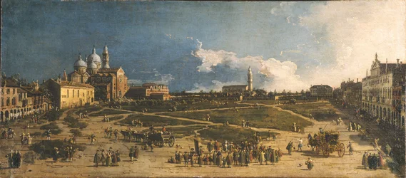 Prà della Valle à Padoue, 1740s