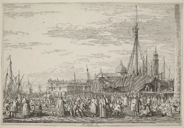 Le marché sur le Molo