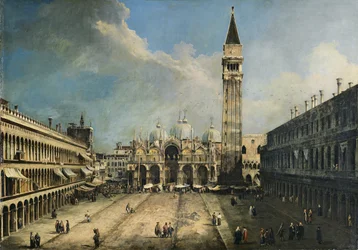 La place Saint-Marc à Venise