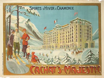Affiche publicitaire pour l