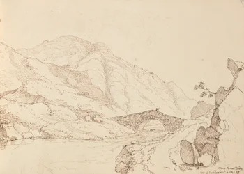 Pont du ruisseau noir, 6 septembre 1841