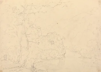 Holne Chase sur le Dart, 30 mai 1833
