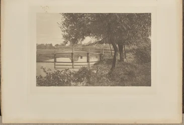 Sur le "Sow", près de la maison de Walton à Shallowford
