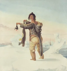 Un Esquimau des îles Sauvages, 1821