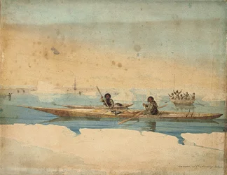 Canoës des Îles Sauvages, détroit d