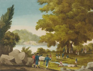 La Fontaine du Bashaw, Santa Maura, Grèce