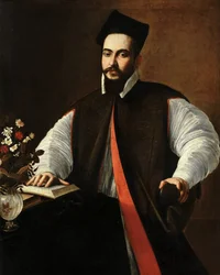 Italien : Portrait de Maffeo Barberini Portrait de Maffeo Barberini (Pape Urbain VIII)