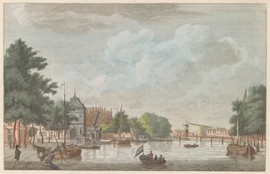 Spaarne à Haarlem, ca. 1790